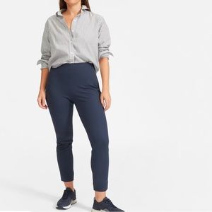 Curvy side-zip work pant
